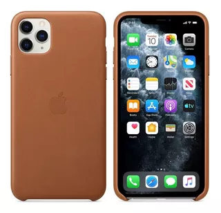 Apple Leather Case Para iPhone 11 Pro Max 6.5 De Cuero