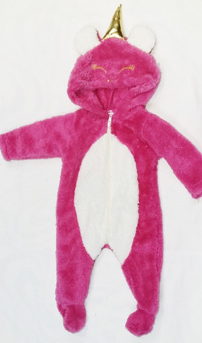 Enterito Unicornio Bebe Peluche Super Abrigados!!