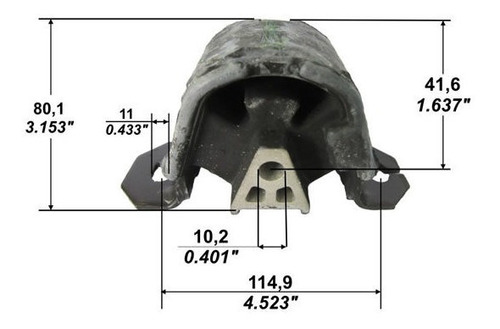Soporte De Caja De Cambios Capemi Chevrolet Celta 1.4 L 20