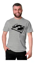 Comprar Camiseta Masculina Dj Pick-up Vinil Toca Discos Camisa Vinyl