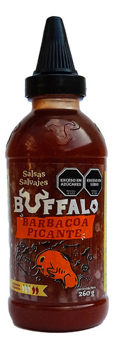 Pack De Salsa Barbacoa Picante 6 Un. X 260g. Buffalo