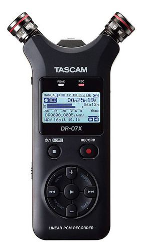 Grabador Audio Digital Portátil Tascam Dr-07x + Garantía