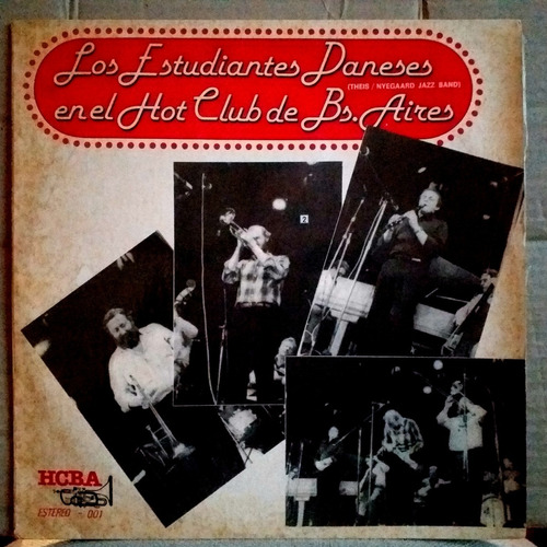 Los Estudiantes Daneses- En El Hot Club Bs.as Lp Doble Jazz 