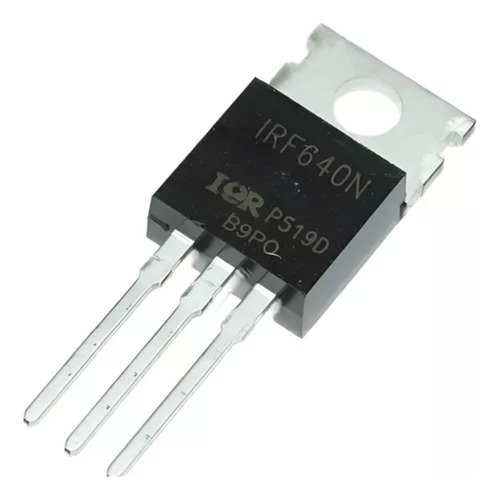 5 Peças Transistor Irf640n To-220 Original
