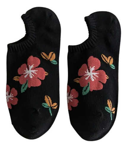 Calcetines Dama Algodón Algodon 12 Pares Mil Diseños Surtido