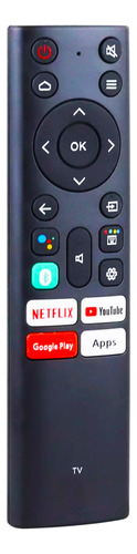 Control Remoto Televisión Tv Genérico Panasonic Sin Voz Con Apps Uhd 4k Smart