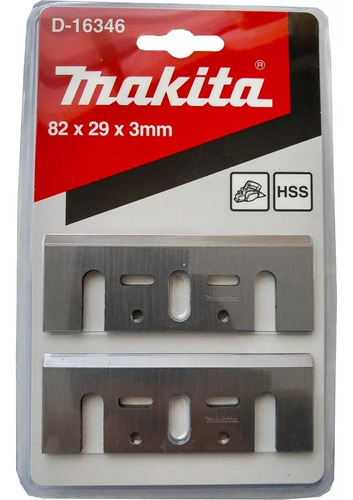 Cuchilla Para Cepillo Electrico Makita D-16346 Hss 82mm