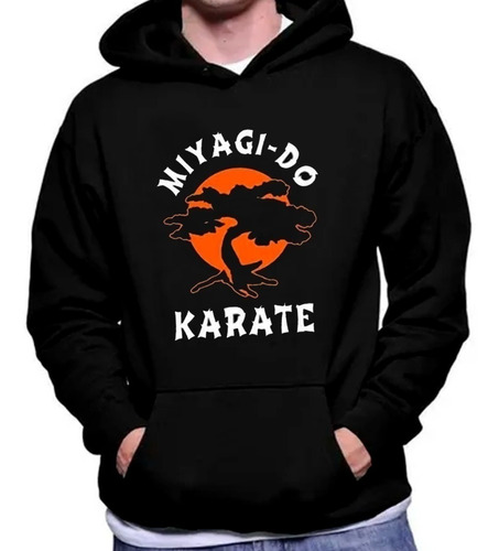 Poleron Estampado Cobra Kai Serie Karate Kid Miyagi