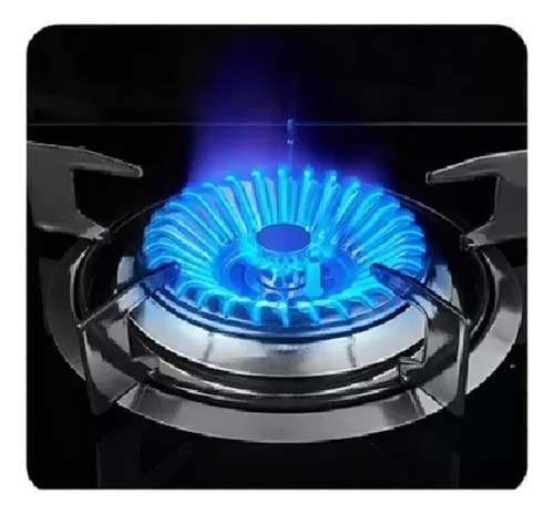 Cocina Encimera A Gas Placa Vidrio Templado Line 3 Platos