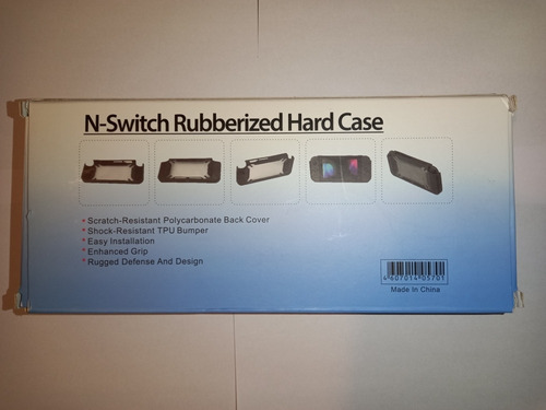 Imagen 2 de 7 de Forro Para Nintendo Switch Case Duro