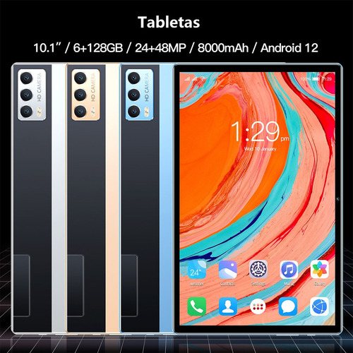 Tableta Mt6797 Chip 10.1 X11pro 6gb+128gb Memoria Ram