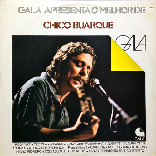 Chico Buarque Lp 1979 Gala 79 O Melhor Chico Buarque 1720