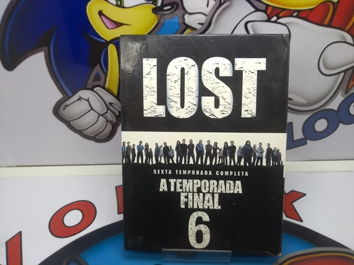 Box 5 Dvds Originais Lost- 6ª Temporada Completa- Temp Final