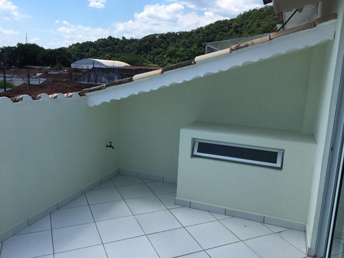 Imagem 24 de 30 de Sobrado Em Condomínio 3 Dormitórios 1 Suíte - Piscina - Canto Do Forte - Amf67