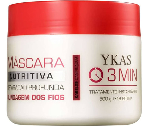 Ykas 3 Minutos Máscara Nutritiva 500g