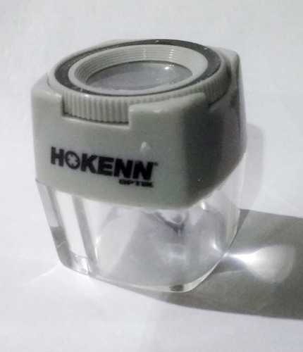 Imagen 2 de 4 de Lupa Hokenn Foco Regulable Y Escala 8 Aumentos Mg13100-1