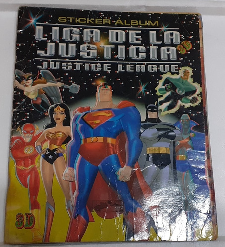 Album ** Liga De La Justicia ** , Faltan 16 Figuritas, 2016