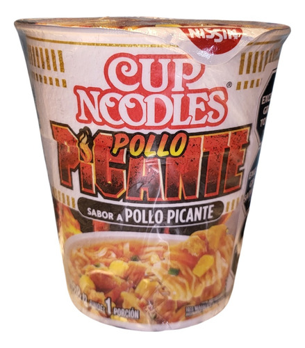 Nissin Cup Noodles  Sabor Pollo Picante 68gr