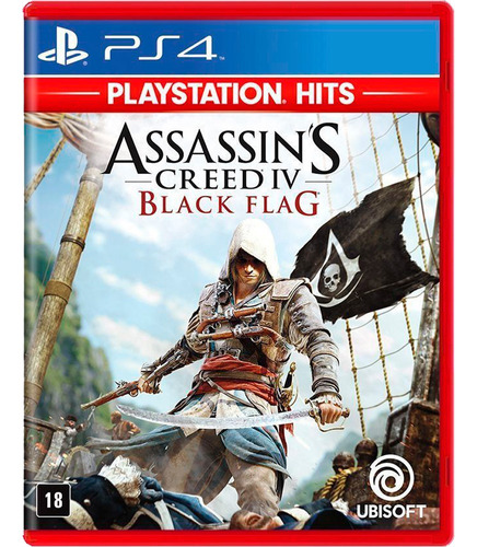 Assassins Creed Iv Black Flag Ps4 Mídia Física Português