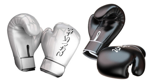 2 Pares Guantes Boxeo Para Mujer Sparring Muay Thai