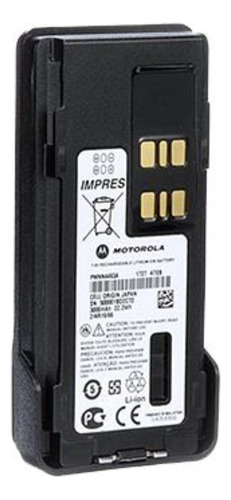 Bateria Motorola Pmnn4493 (para Radios Serie Dgp5000/8000)