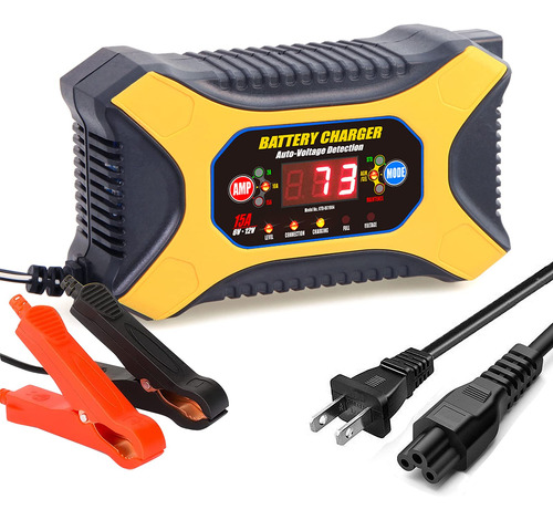 Cargador De Batería De Automóvil De 12 V/15 A Cargador De