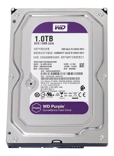 Bien educado incluir Soldado Disco Duro Western Digital Purpura 1tb Para Dvr Cctv | MercadoLibre