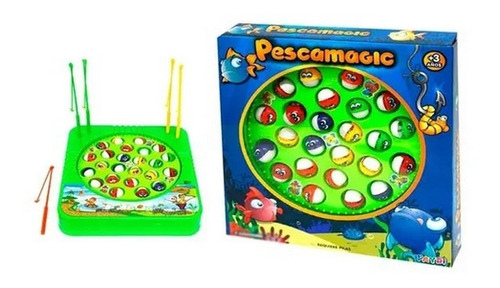 Juego De Pesca Magic A Pila Mediano X 24 Piezas Rre 9269