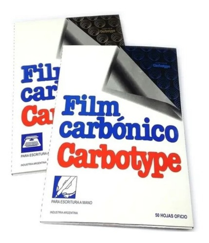 Imagen 2 de 2 de Papel Carbonico Carbotype Oficio X 50 Hojas