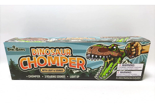 Dinosaurio Con Garra De T-rex Y 3 Sonidos De Rugido Para Niñ