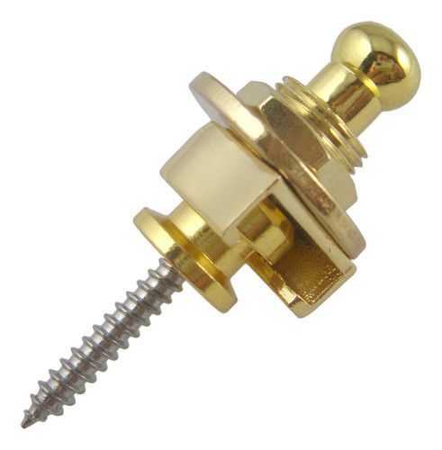 Hebilla Botón Straplock Correa Cerradura Guitarra 12pcs