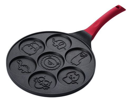 Grill Pan - Molde Para Hacer Panqueques Para 7 Niños Con For