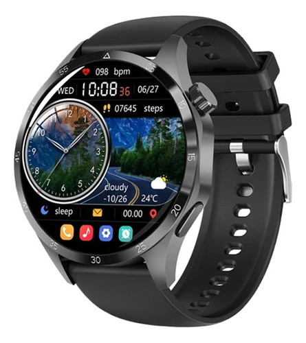 Gt4 Pro Smart Watch Nfc Waterproof Heart Rate Bt Call Clock