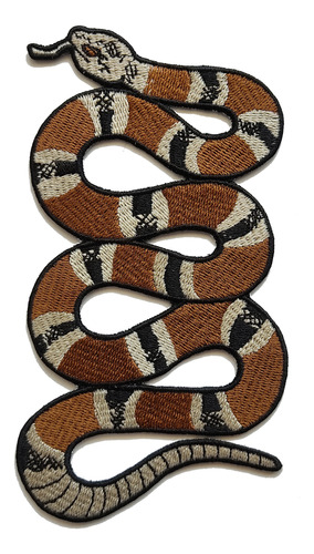 Parche Bordado Serpiente Moda Snake Culebra Tendencia Ropa