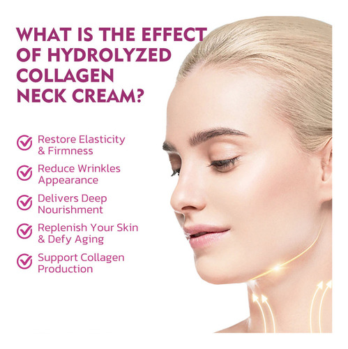 Crema De Cuello Para Levantar, Blanquear Y Reducir Las