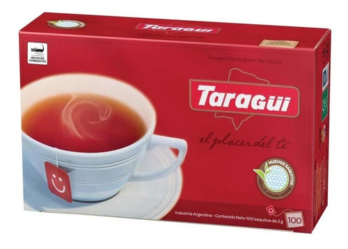 Té Taragui S/e F.diamantado X 100saq