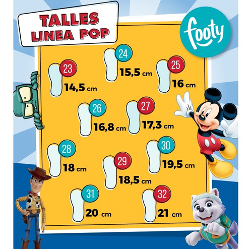 Imagen 5 de 7 de Zapatillas Con Luces Led Footy Disney Frozen Mickey Minnie