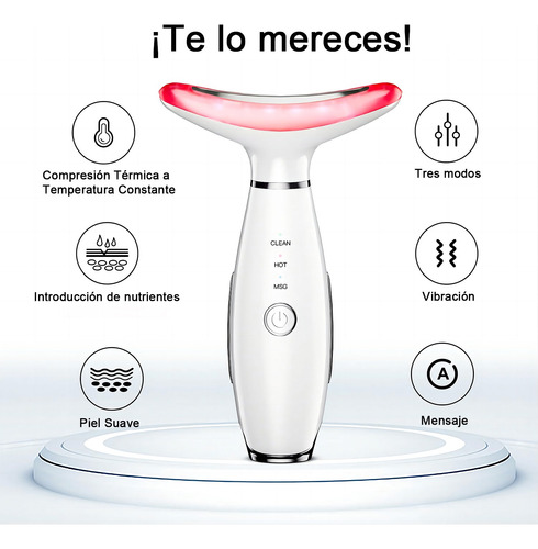 Radiofrecuencia Masajeador Reductor Papada Antiarrugas