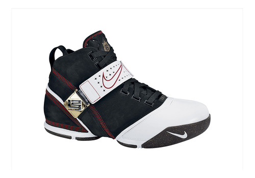 Zapatillas Nike Lebron 5 Black Crimson 317253-001   