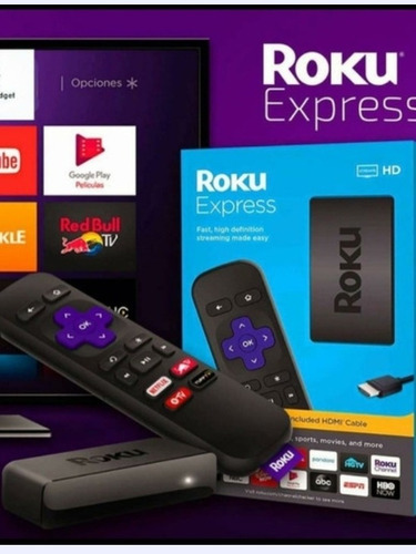 Roku Express Hd Con Control / Netflix, Smart Tv, Apple Tv