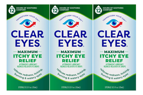 Clear Eyes Gotas Para Los Ojo - 7350718:mL a $98990