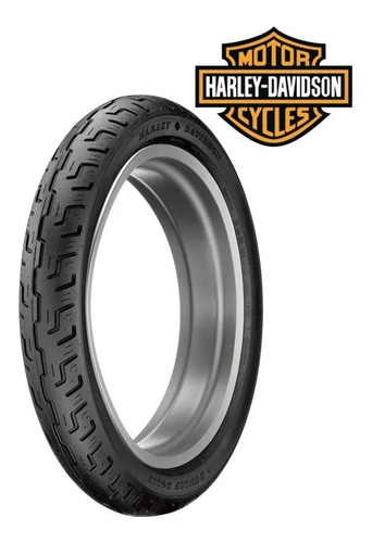 Cubierta Dunlop D401 100 90 19 Moto Harley Davidson Original