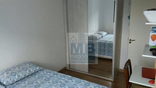Imagem 9 de 17 de Apartamento Com 2 Dormitórios À Venda, 55 M² Por R$ 350.000,00 - Campininha - São Paulo/sp - Ap1193