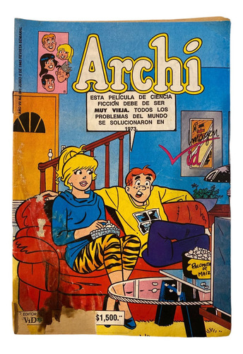Comic Archi #341 Editorial Vid 1993 Cuento Mide 13cms X 19cm