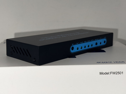 Adaptador Hdmi 2.0 Splitter 5x1 Switch 4k60hz Con Cable (Usado)