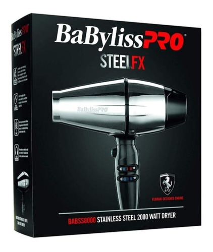 Secador Babylisspro Steel Fx Profesional