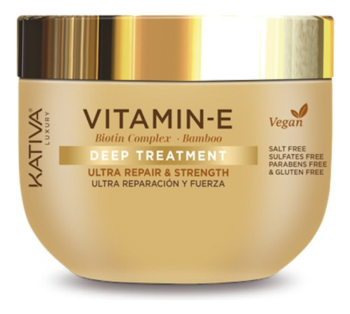 Kativa Vitamina E Tratamiento · Ultra Reparación Y Fuerza