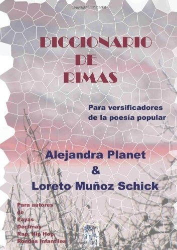 Diccionario De Rimas - Pl, Alejandra, De Pl, Alejandra. Editorial Lulu En Español