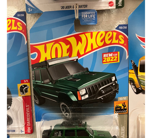 Hot Wheels 1/64 1995 Jeep Cherokee Baja Blazers Nueva