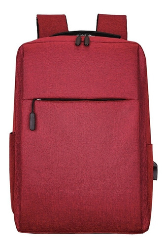 Mochila urbana Iko Shop Urbano color rojo 18L